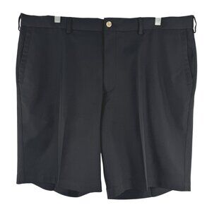 Peter Millar Salem Performance Shorts Mens‎ Size 38 Black Solid Golf SS-2068